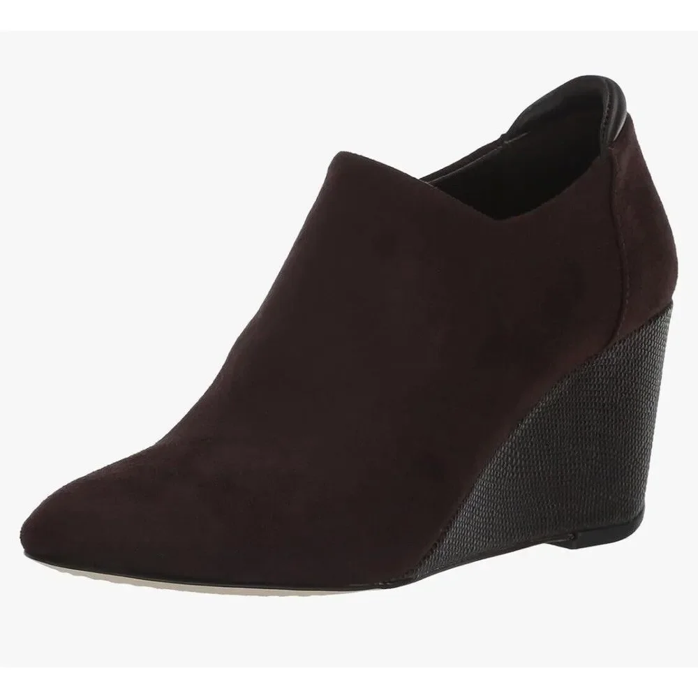 Donald Pliner Women's Tanah Stretch Suede Fashion Boot Size‎ 9 Brown